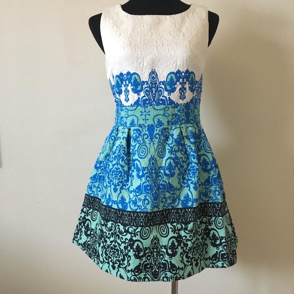 NWOT Die Wu Sky Mini Dress